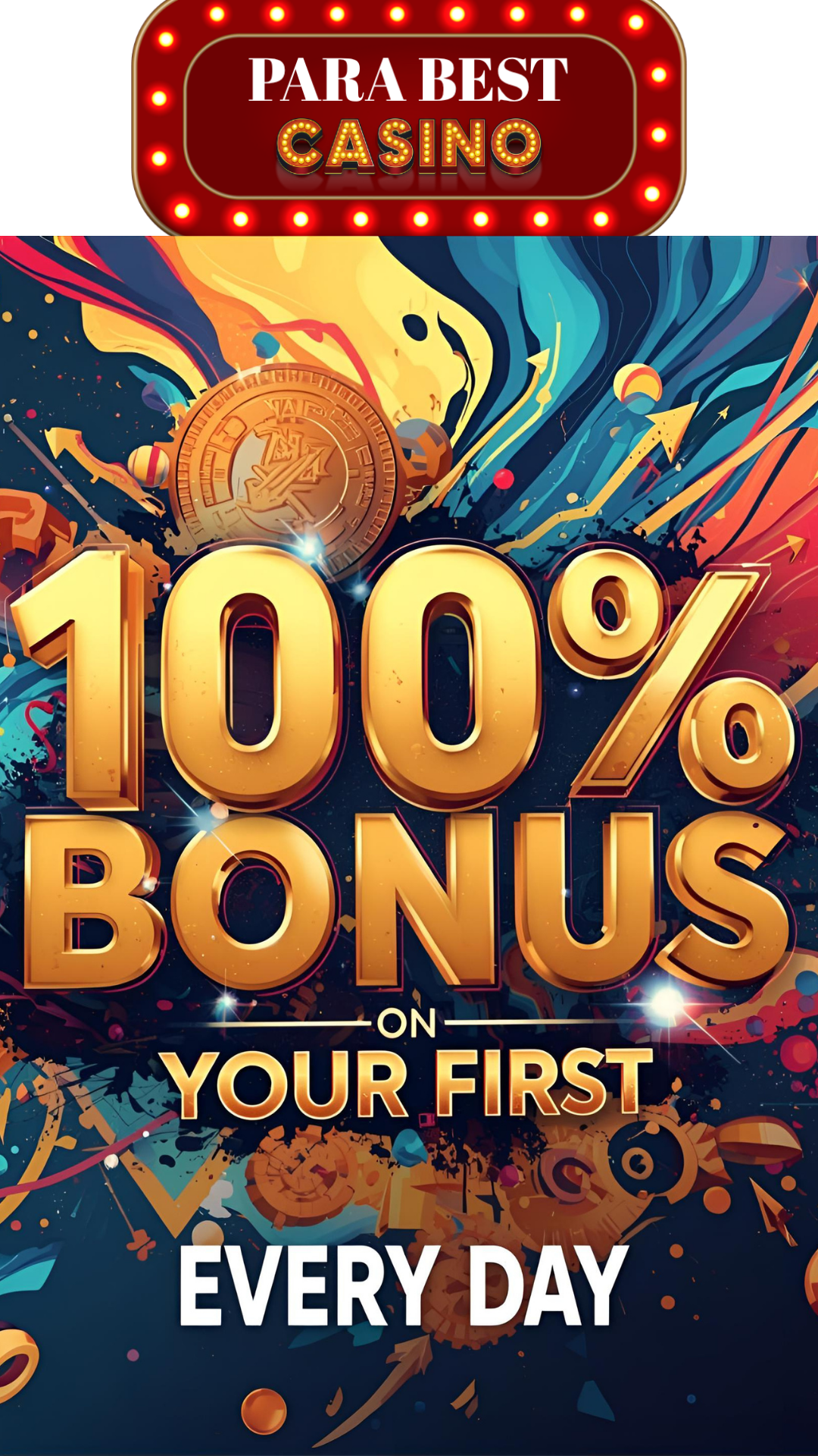 %100 çevrimsiz casino yatırım bonusu